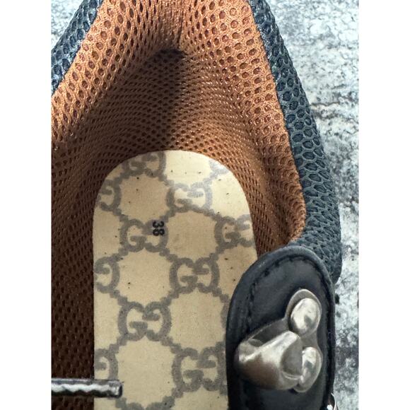 Gucci Women's Size 38 Flashtrek SEGA Green Removable Crystal For Only 1 Sneaker - Picture 10 of 12